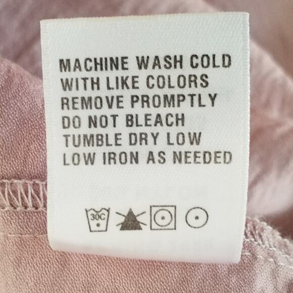 Fresh Produce Womens Dress Purple Vneck Tassels Shift Raw Hem Size Small - Picture 6 of 7